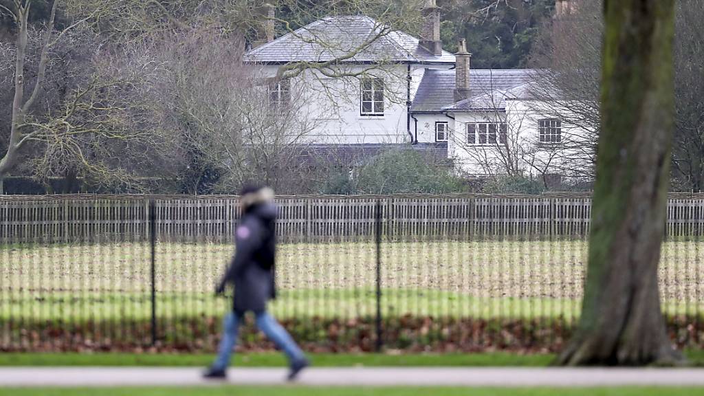 Das Frogmore Cottage, die Residenz des Herzogs und der Herzogin von Sussex, Prinz Harry und Herzogin Meghan. Nach Abschluss ihres Netflix-Deals haben Prinz Harry und seine Frau 2,4 Millionen Britische Pfund für die Renovierung ihres Wohnsitzes in Grossbritannien zurückgezahlt.