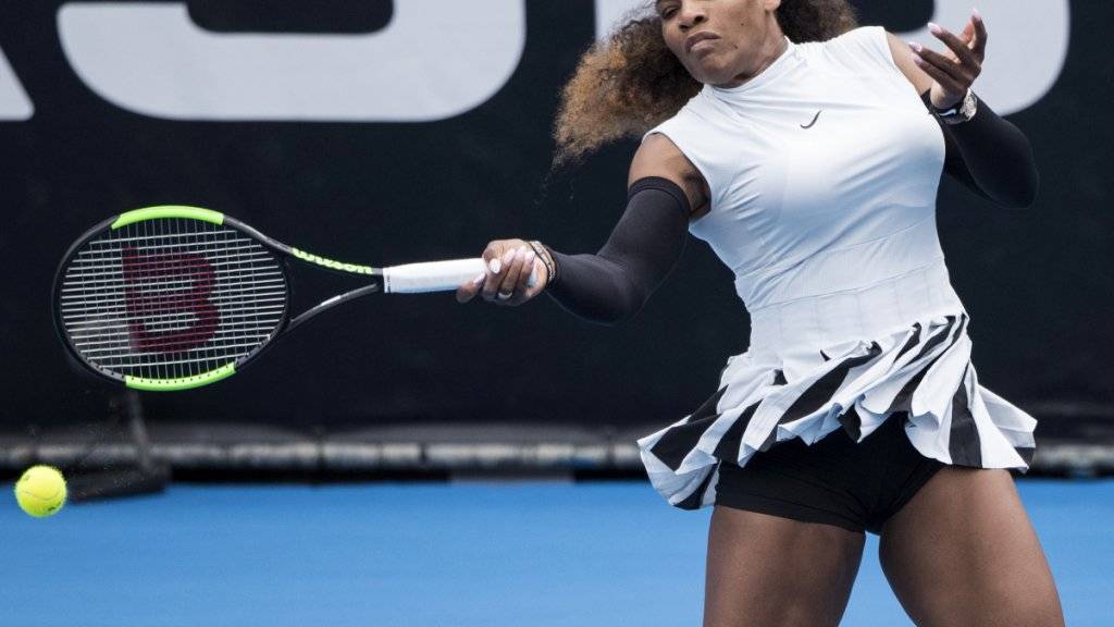 Serena Williams ist mit einem Sieg auf die WTA-Tour zurückgekehrt