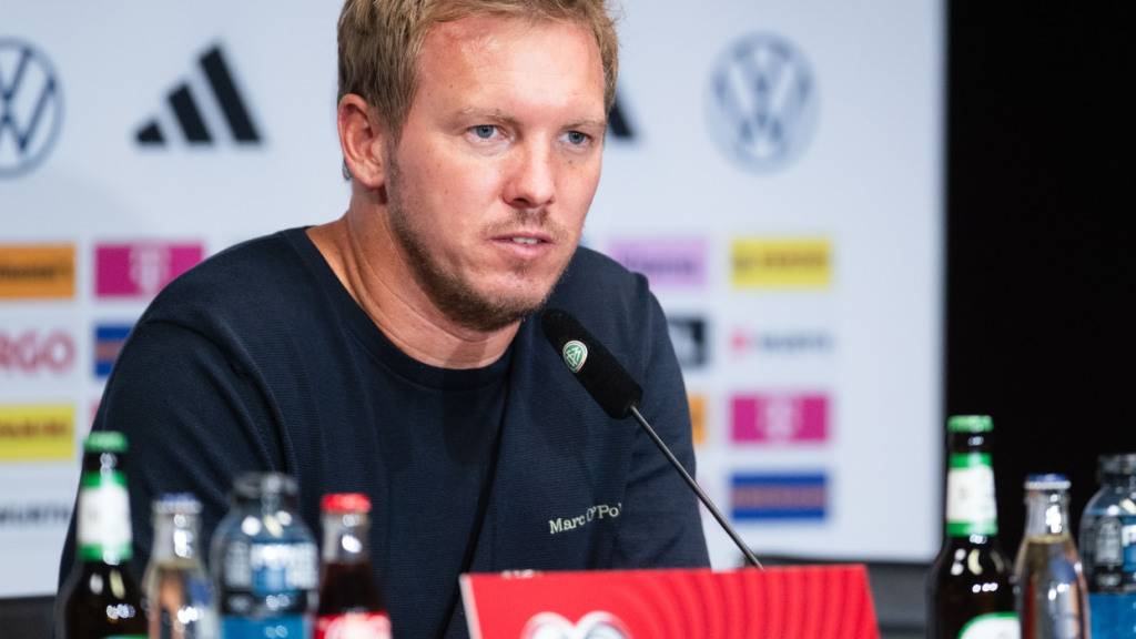 Der deutsche Bundestrainer Julian Nagelsmann steht mit Deutschland vor zwei Pflichtaufgaben