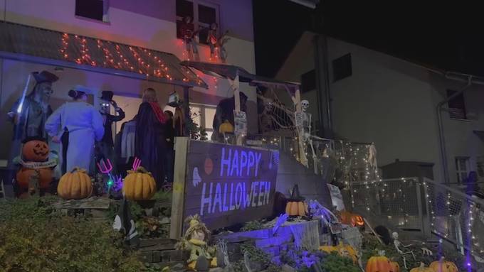 Halloween-Haus in Hindelbank