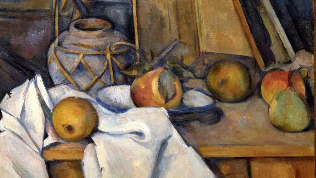 Das Museum Langmatt in Baden AG liess das von Paul Cézanne gemalte Bild «Früchte und Ingwertopf» versteigern. Jetzt erzielte das Museum nach der Provenienzforschung mit den Nachkommen der ehemaligen Eigentümerschaft eine Vergleichsvereinbarung.