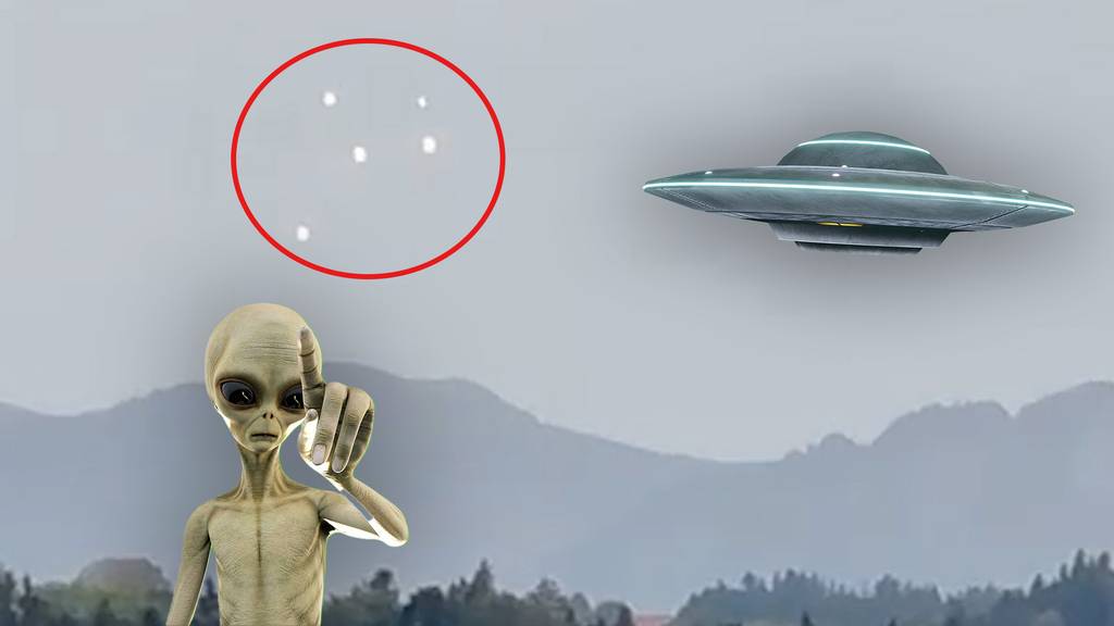 Leuchtende Lichter am Himmel über Ruswil: Waren es UFOs?