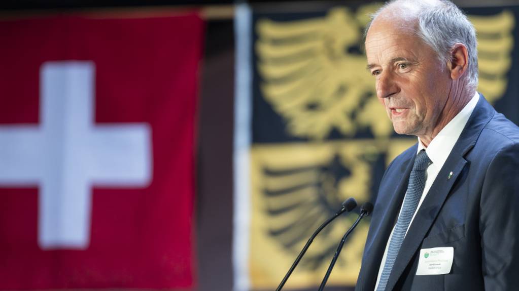 Jean-François Thuillard wurde am Donnerstagabend vom Parteitag der SVP Waadt, der in Chavannes-le-Chêne im nördlichen Waadtland stattfand, nominiert (Archiv).