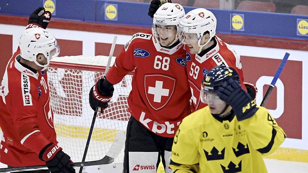 Schweiz beendet Niederlagenserie gegen Schweden