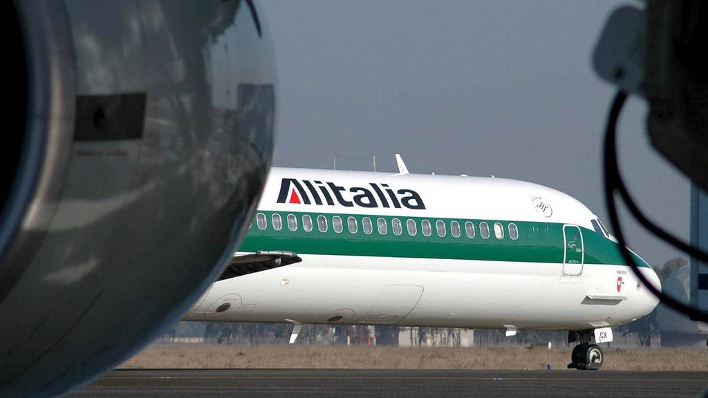 Dieses Bild ist an den italienischen Flughäfen bald Geschichte. Aus Alitalia wird ITA.
