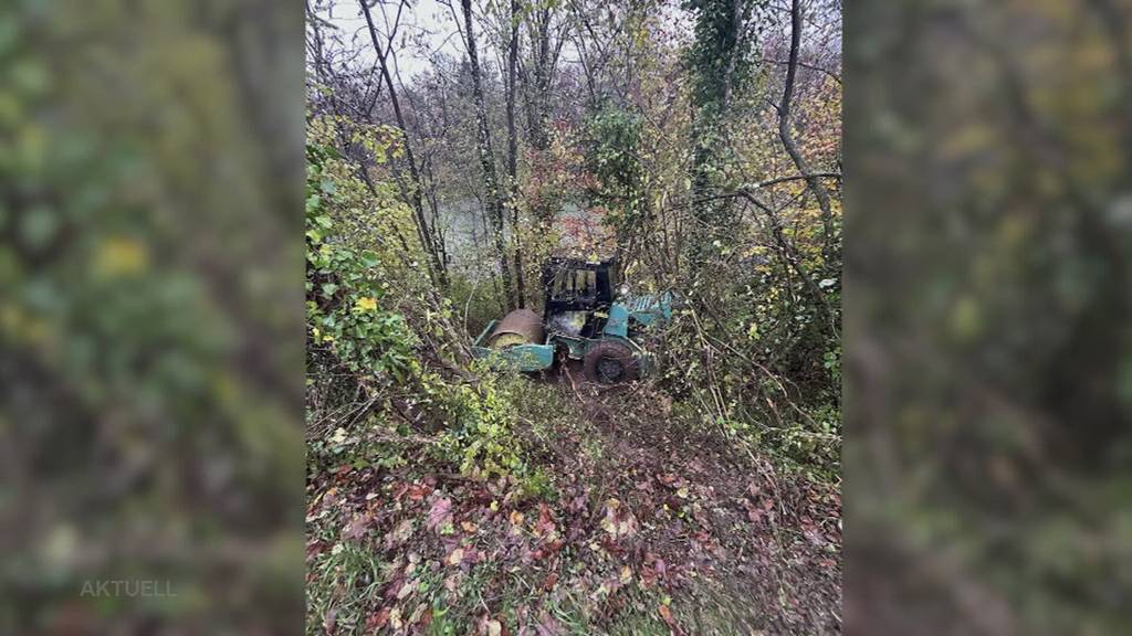 Strolchenfahrt: So reagiert der Firmenchef auf den Baumaschinen-Diebstahl in Auenstein