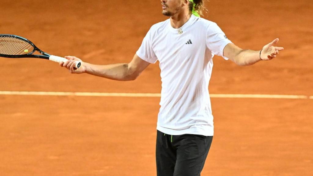 Alexander Zverev hadert