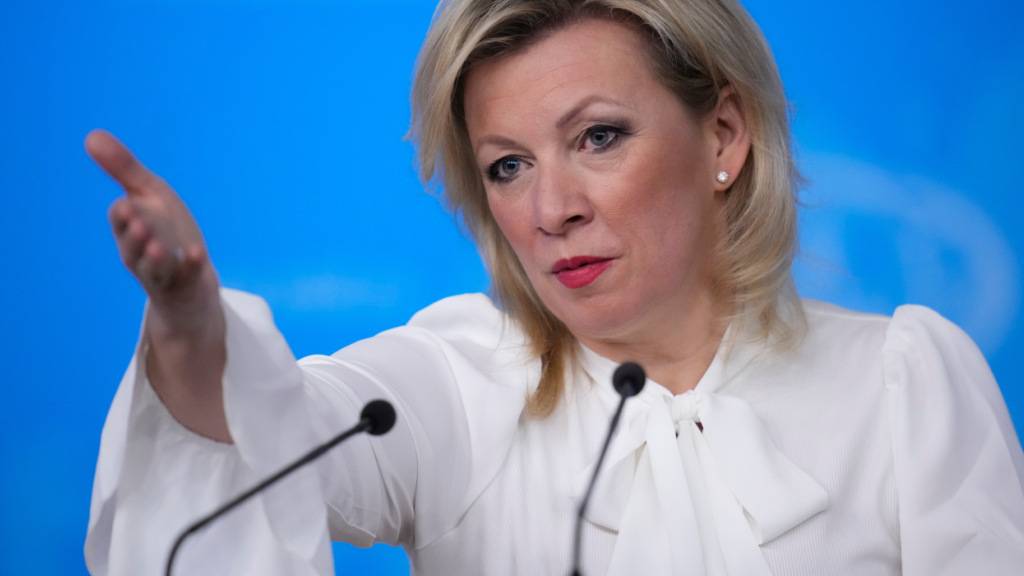 ARCHIV - Die russische Außenamtssprecherin Maria Sacharowa. Foto: Pavel Bednyakov/AP/dpa/Archivbild