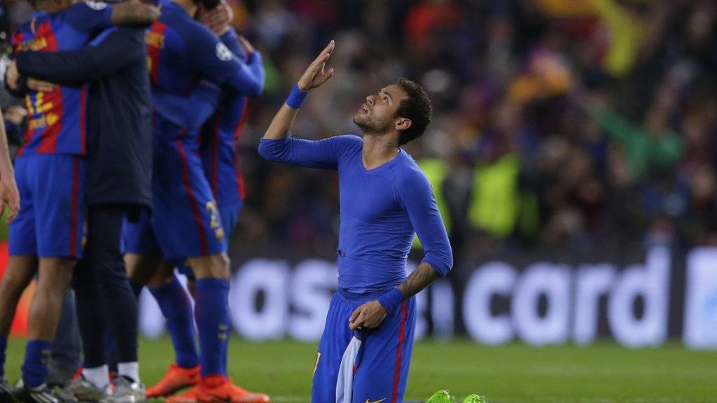 Beim FC Barcelona träumen Neymar und Co. nach dem Wunder gegen Paris vom Grösstmöglichen