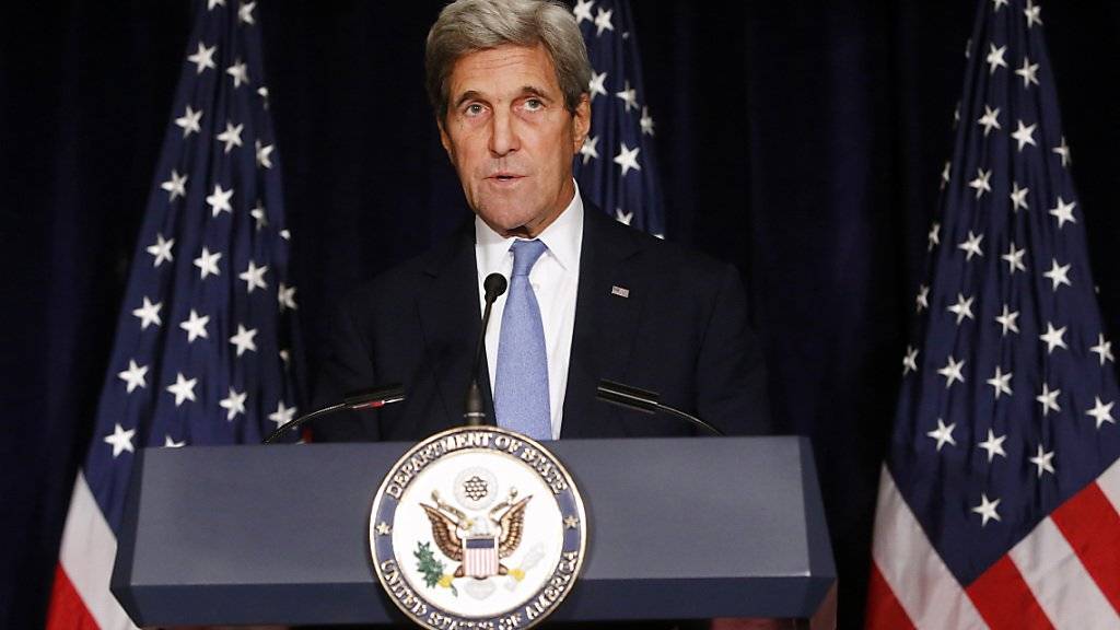 US-Aussenminister John Kerry droht Russland mit dem Abbruch der Syrien-Gespräche, wenn die Angriffe auf Aleppo nicht aufhören. (Archiv)