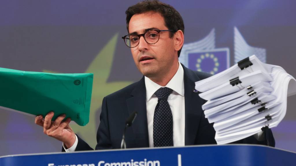 EU-Industriekommissar und Vizepräsident der Europäischen Kommission Stéphane Séjourné verlangt eine «europäische Präferenz» bei öffentlichen Beschaffungen.