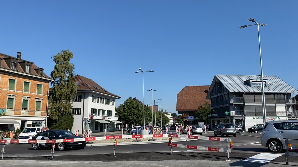 In Münsingen wurde am Freitag ein neues Verkehrsregime eingeweiht.