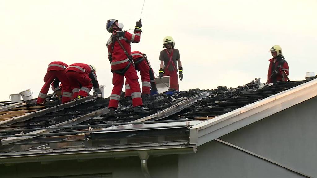 Hausen am Albis: Brand in Jugendheim fordert hohen Sachschaden