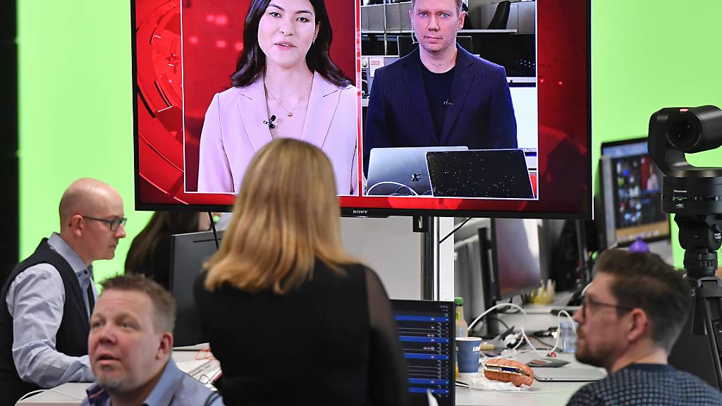 Start von Blick TV im Ringier Pressehaus in Zürich im Februar 2020. (Archivbild)