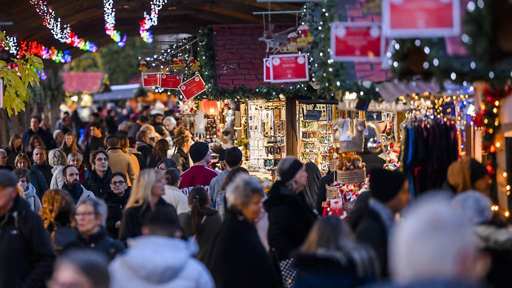 Rund eine halbe Million Menschen haben in diesem Jahr den Weihnachtsmarkt in Montreux VD besucht.