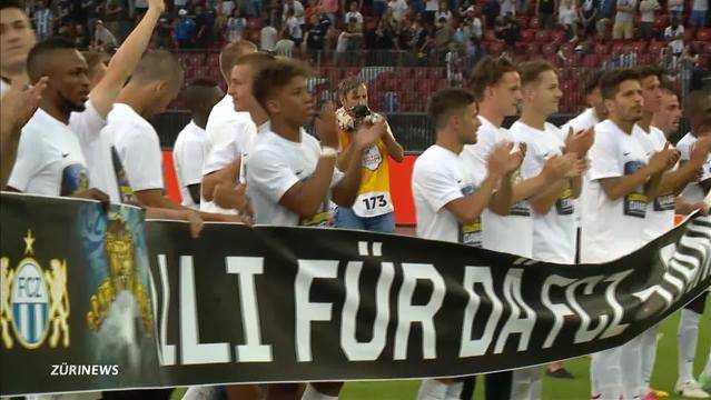 FC Zürich lässt sich feiern