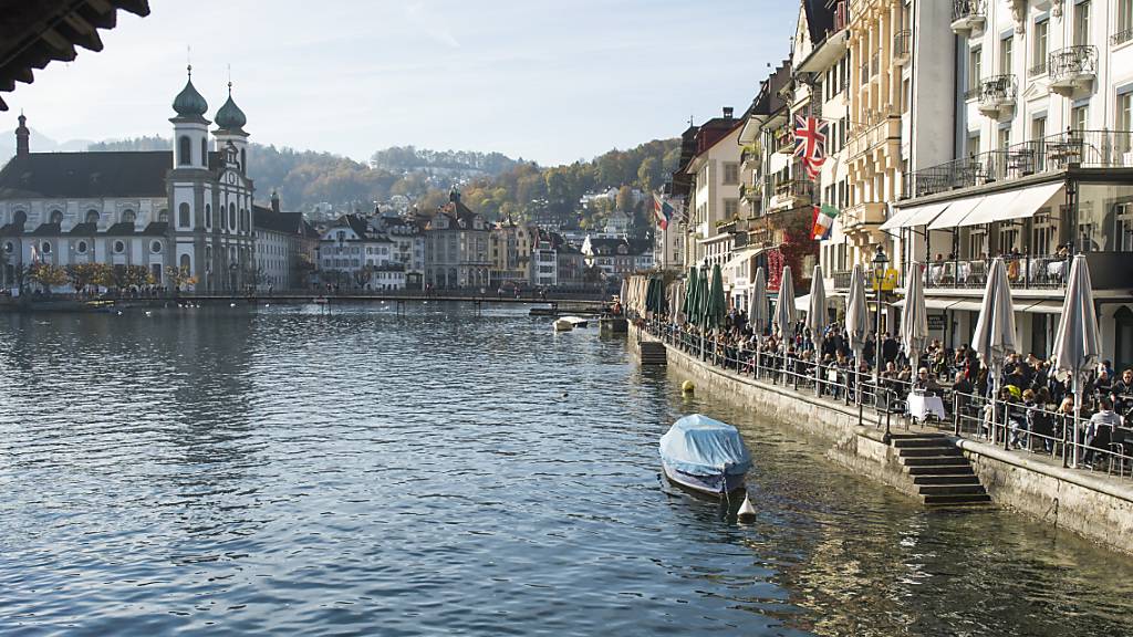 Die Stadt Luzern steht finanziell gut da. (Archivaufnahme)