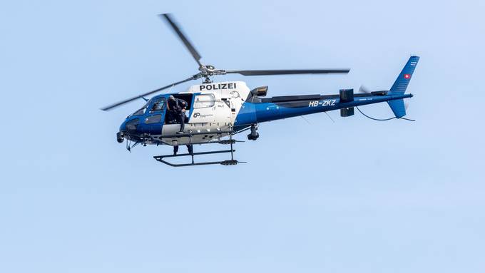 Vorarlberger Landespolizei jagt 18-Jährigen mit Helikopter durch Dornbirn
