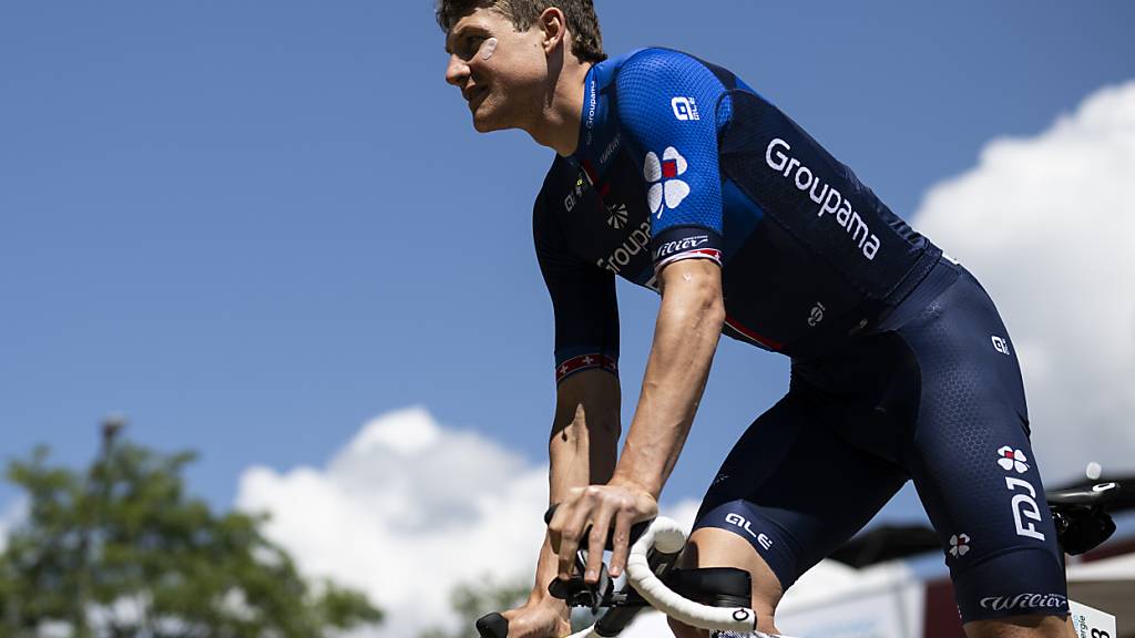 Stefan Küng vor dem Start zur 4. Etappe in Rüschlikon