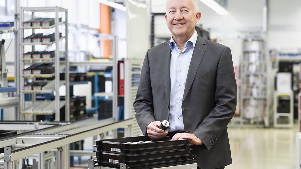 Maxon-CEO Eugen Elmiger blickt auf ein Rekordergebnis beim Motorenbauer zurück. (Archivbild)