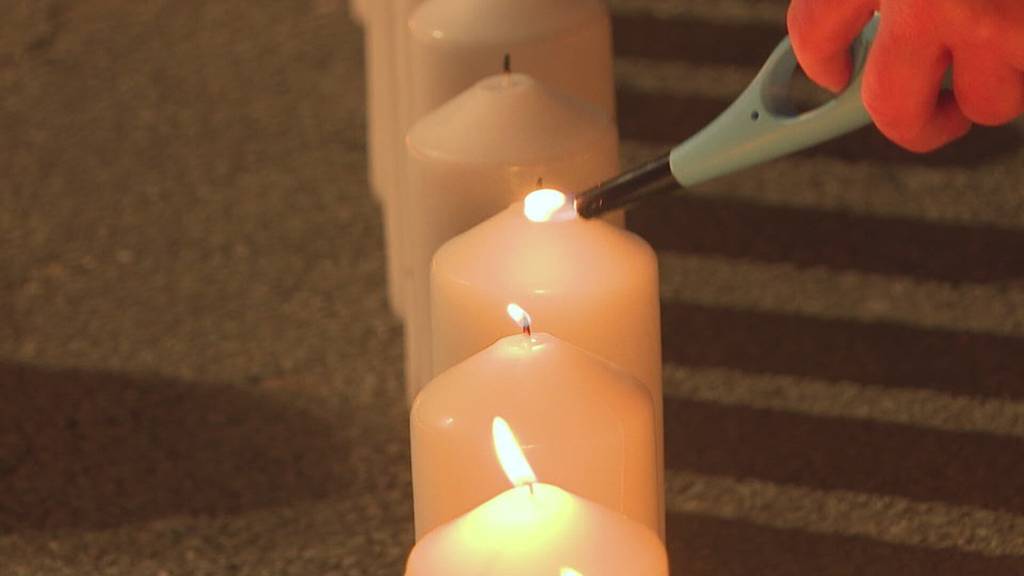 Mahnwache für getötete Hunde in Ramiswil