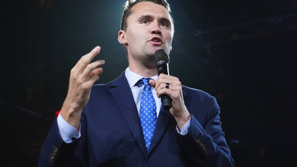 ARCHIV - Charlie Kirk, rechtskonservativer Podcaster und Aktivist, Gründer von Turning Point USA. Foto: Ross D. Franklin/AP/dpa