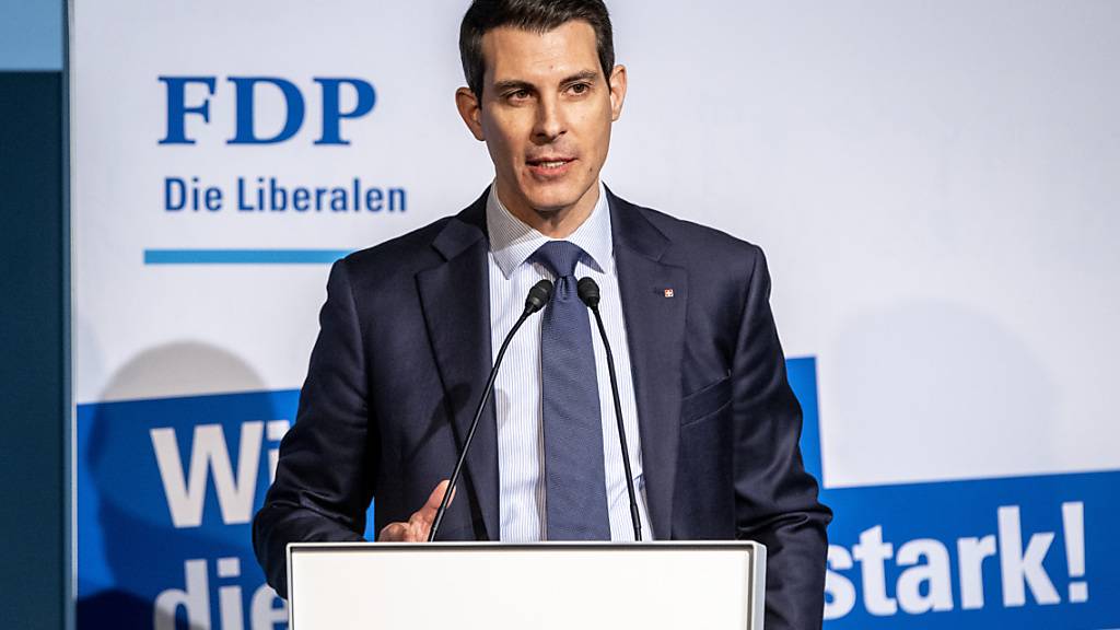 FDP-Parteipräsident Thierry Burkart erklärte an der Delegiertenversammlung der Partei, dass es mehr denn je eine Partei wie die FDP brauche.