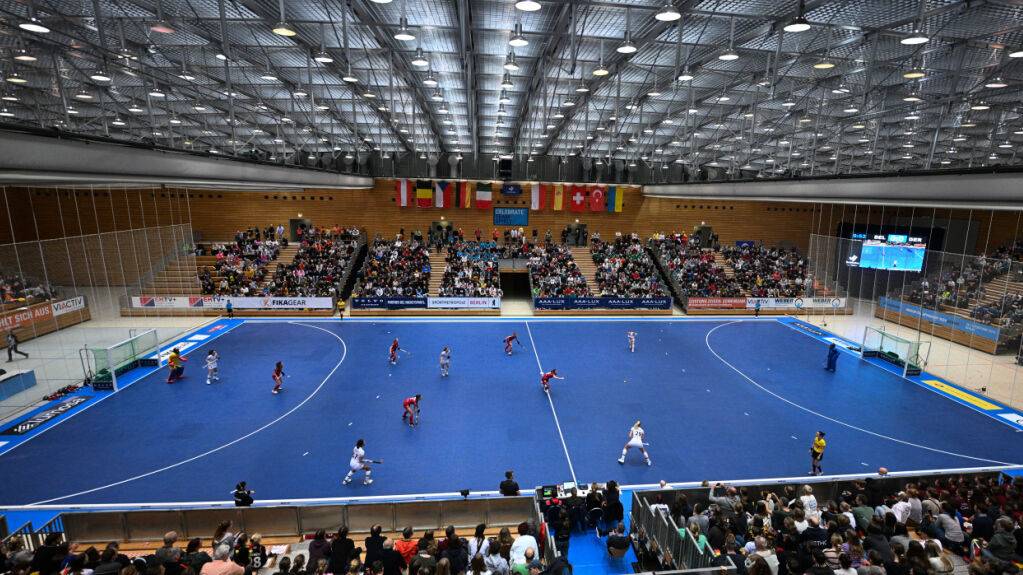 Hallenhockey ist in unseren Nachbarländern populärer als in der Schweiz