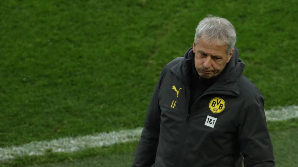 Enttäuschung in Dortmund: Lucien Favre und Borussia Dortmund verlieren gegen Aufsteiger Stuttgart 1:5