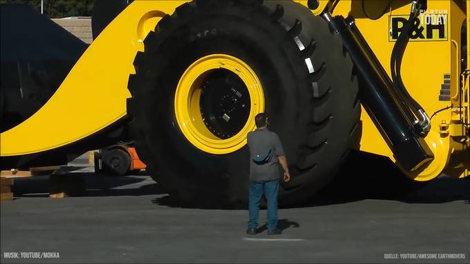 Der gigantischste Radlader der Welt
