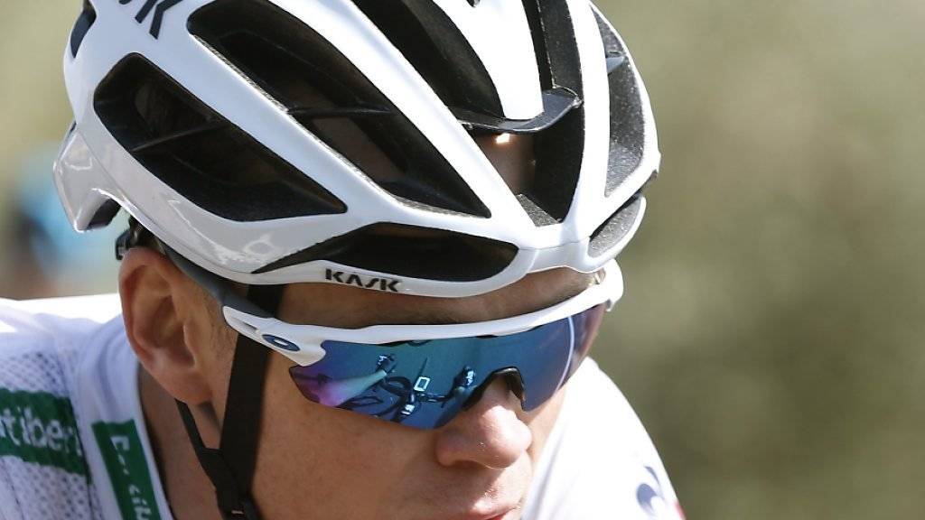 Chris Froome hat den Vuelta-Gesamtsieg noch nicht abgeschrieben