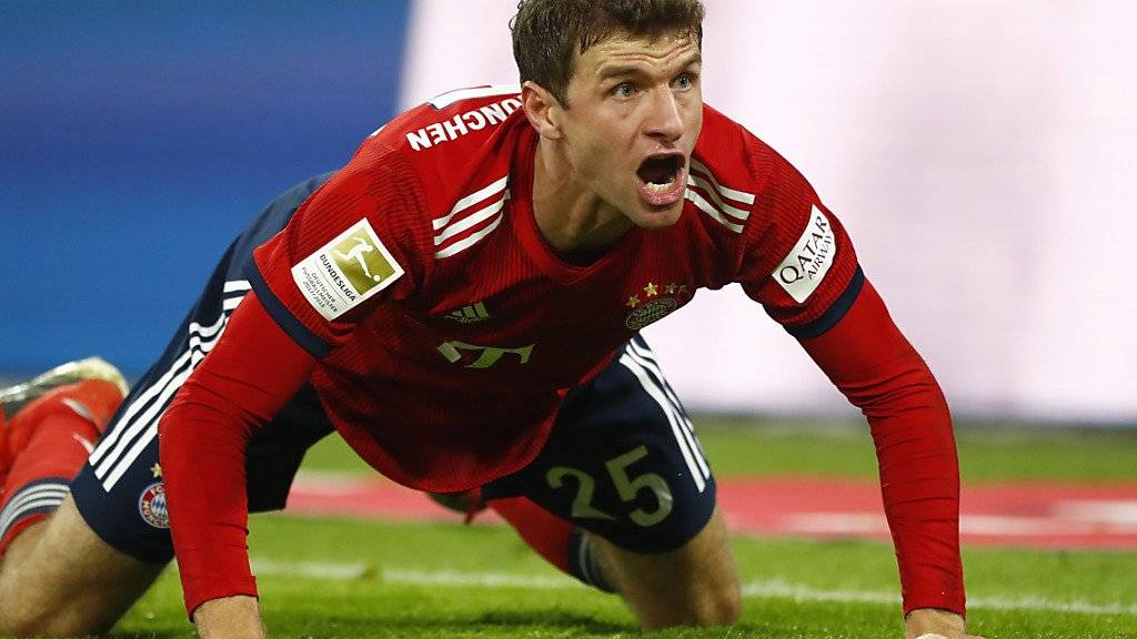 Ist überhaupt nicht einverstanden, wie seine Ausmusterung beim DFB abgelaufen ist: Bayern-Stürmer Thomas Müller