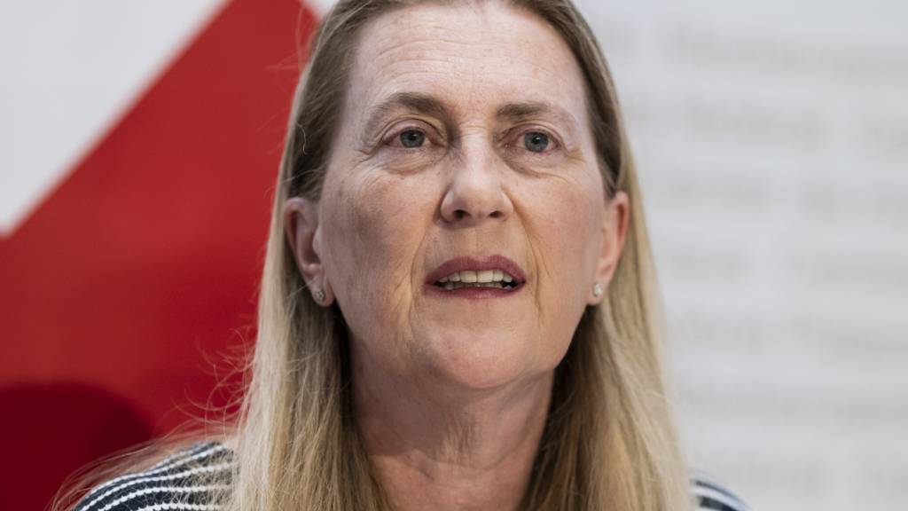 Staatssekretärin Helene Budliger Artieda rechnet mit anhaltenden US-Zöllen, wie sie im Interview mit dem «Sonntagsblick» sagte. (Archivbild)