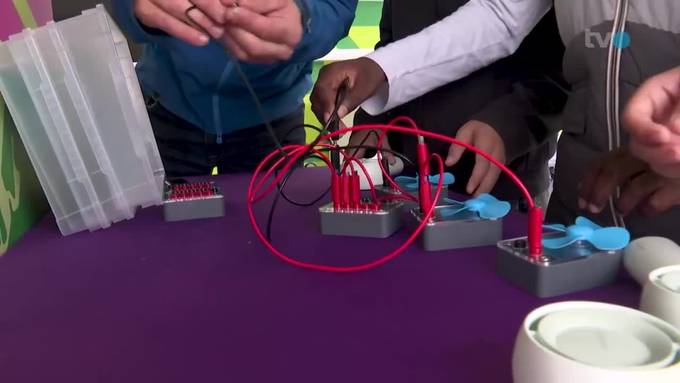 Kinder für Wissenschaft begeistern: «Curiosity Cube» macht Halt in Sevelen