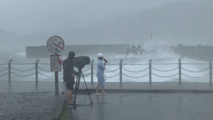 Taifun «Gaemi» wütet in Taiwan – philippinischer Öltanker gesunken