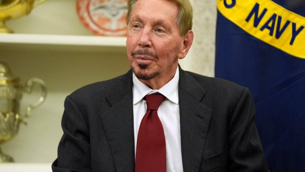 Hat ein geschätztes Vermögen von 364 Milliarden Dollar: der 81-jährige Oracle-Gründer Larry Ellison. (Archivbild)