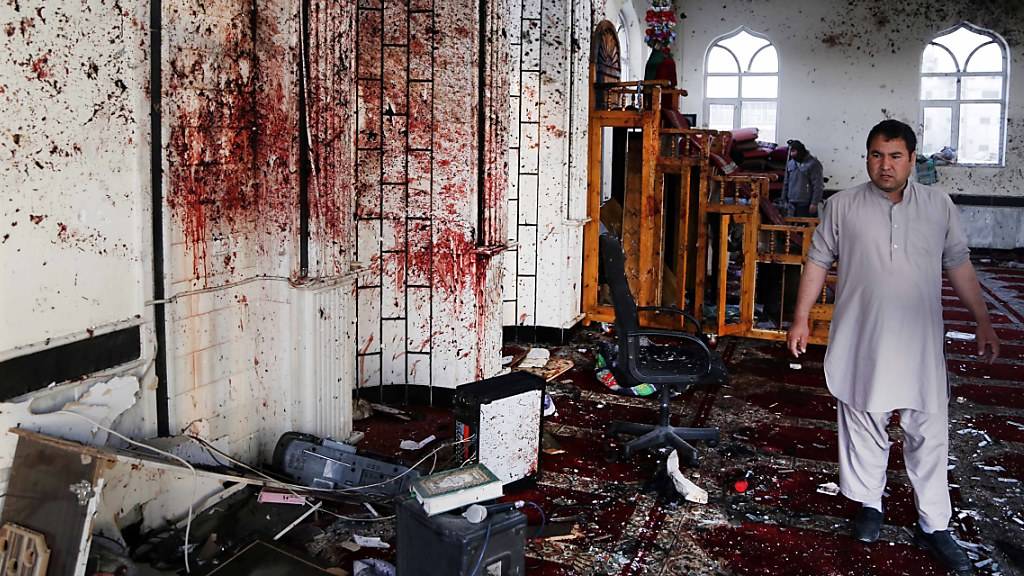 Bei einer Explosion in einer Moschee in Ostafghanistan sind Dutzende Menschen getötet oder verletzt worden. (Archivbild)