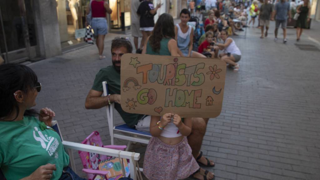 Erneute Demonstration gegen Massentourismus auf Mallorca