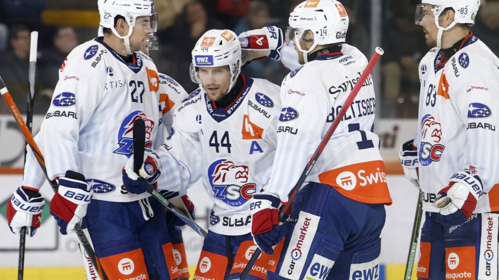 15 Siege in 16 Partien - die ZSC Lions setzen sich auch beim formstarken SC Bern durch