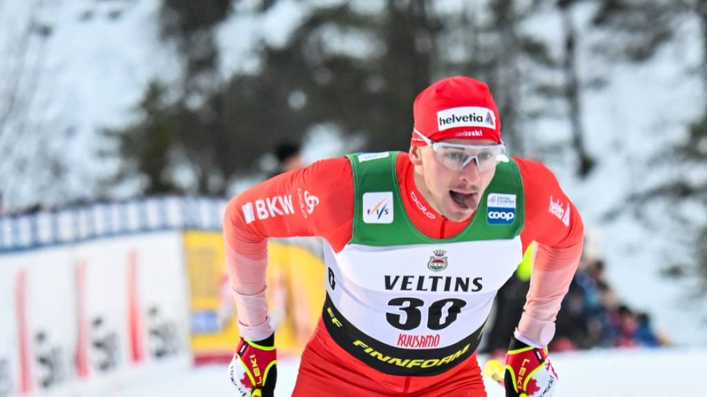 Kämpft mit Halsweh: Valerio Grond muss in Davos auf den Teamsprint verzichten