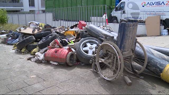 Unwetter-Plünderer unterwegs