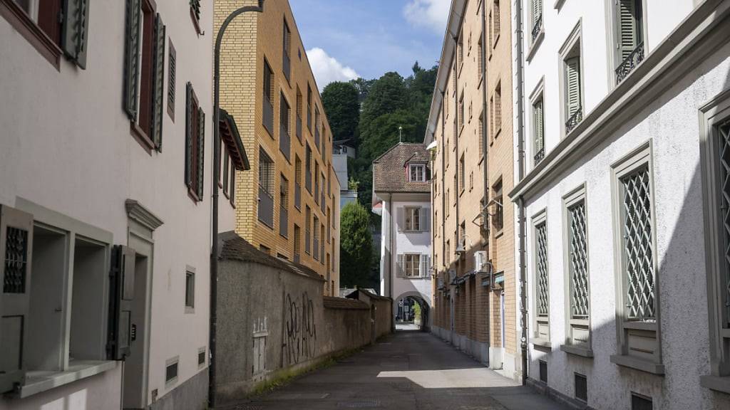 Das Bruchquartier mit Geschäften und Wohnhäusern in der Stadt Luzern. (Archivbild)
