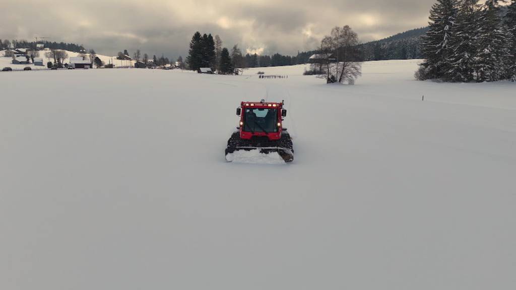 Wintereinbruch im Frühling: Ostschweizer Berge versinken im Schnee