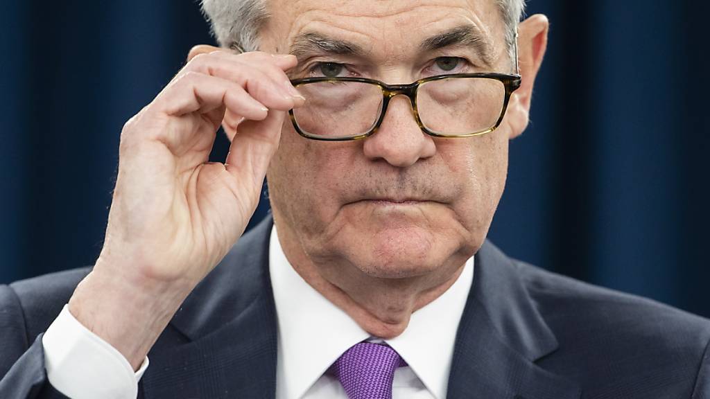Die Sitzungsprotokolle der US-Notenbank unter der Führung von Jerome Powell zeigen auf, wie innerhalb des Gremiums um eine angemessene Zentralbankpolitik gerungen wird. (Archivbild)