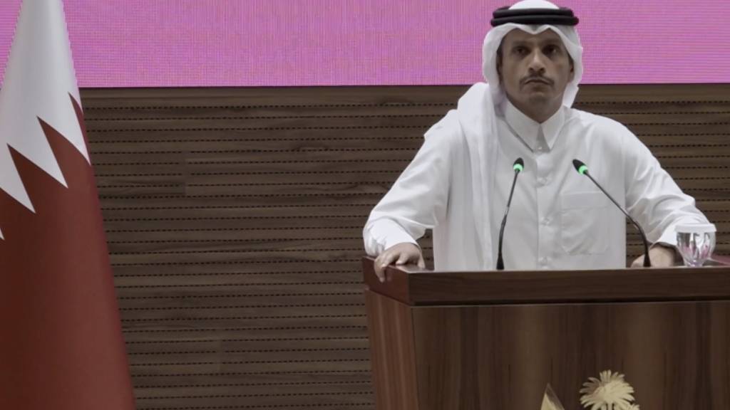 ARCHIV - Der katarische Ministerpräsident Mohammed bin Abdulrahman Al Thani. Foto: Uncredited/AP/dpa/Archivbild