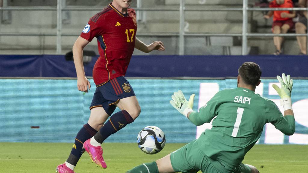 Schweizer U21 gegen Spanien nach grossem Kampf ausgeschieden