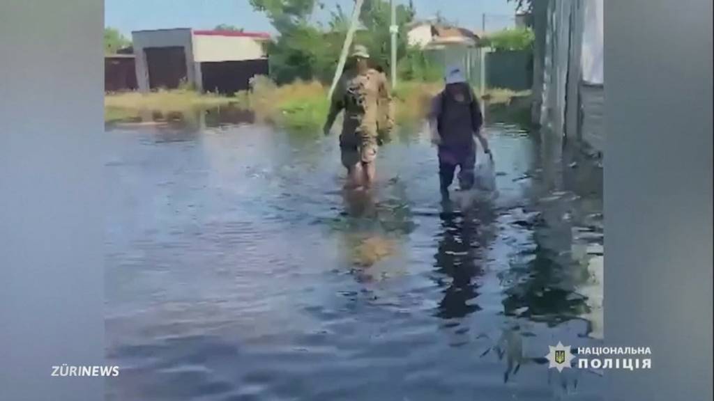 Staudamm-Katastrophe in der Ukraine