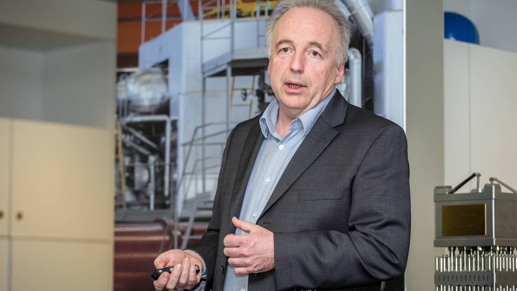 Michael Dost leitete das Kernkraftwerk Beznau seit 2016.