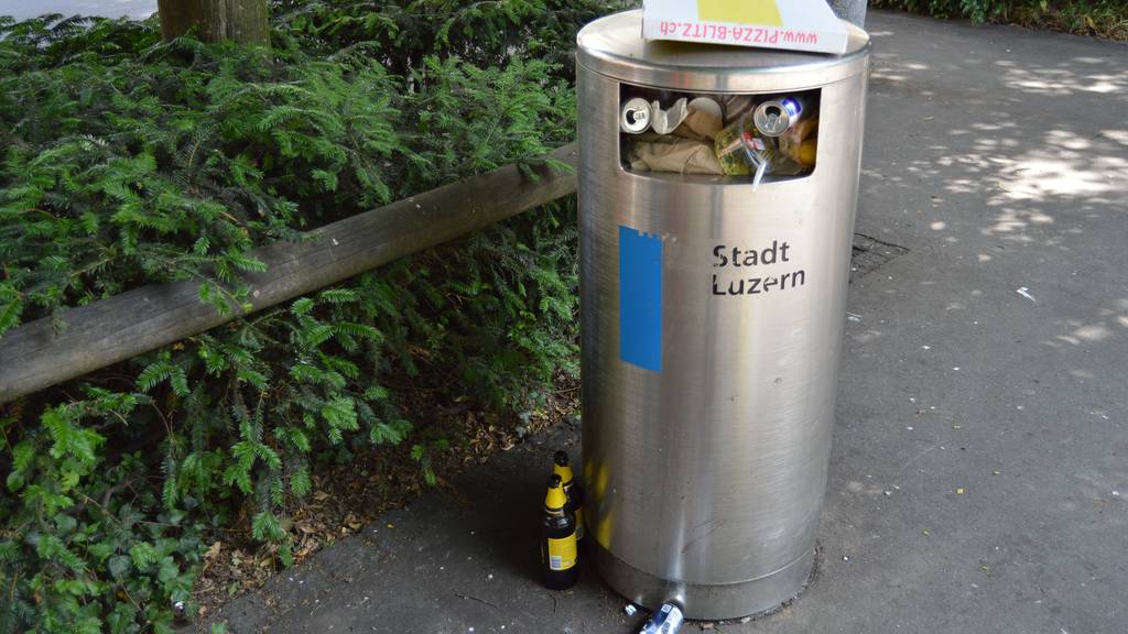 Keine Kunststoff Sammelstellen in Luzern
