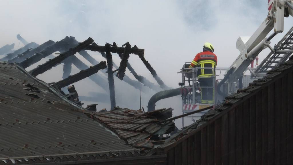 Schreinerei in Wildhaus (SG) in Vollbrand: Weit über eine Million Franken Sachschaden